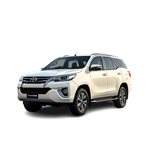 lucid origin create a white toyota innova with a clearly visible background that features a c 0 removebg preview